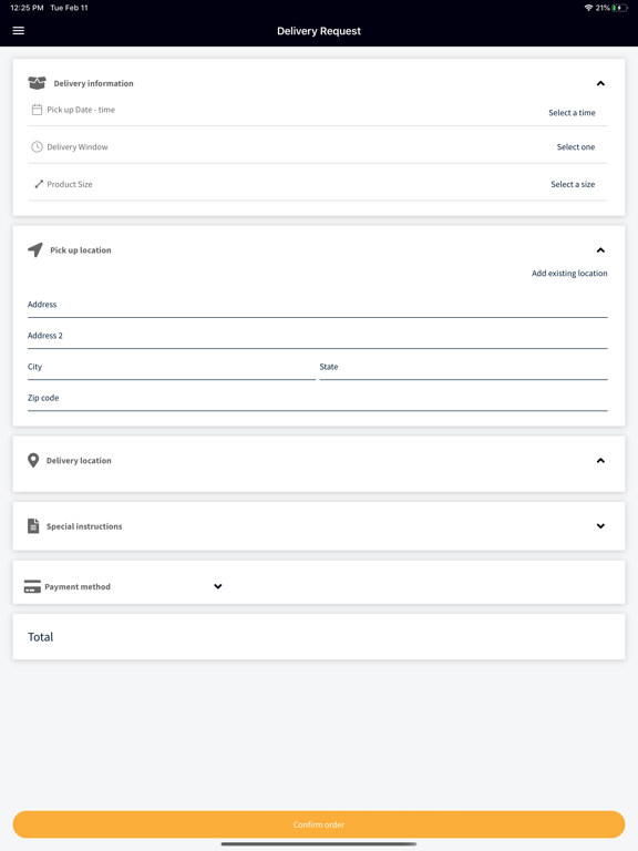 Gohfr iPad screenshot 4 - Business app