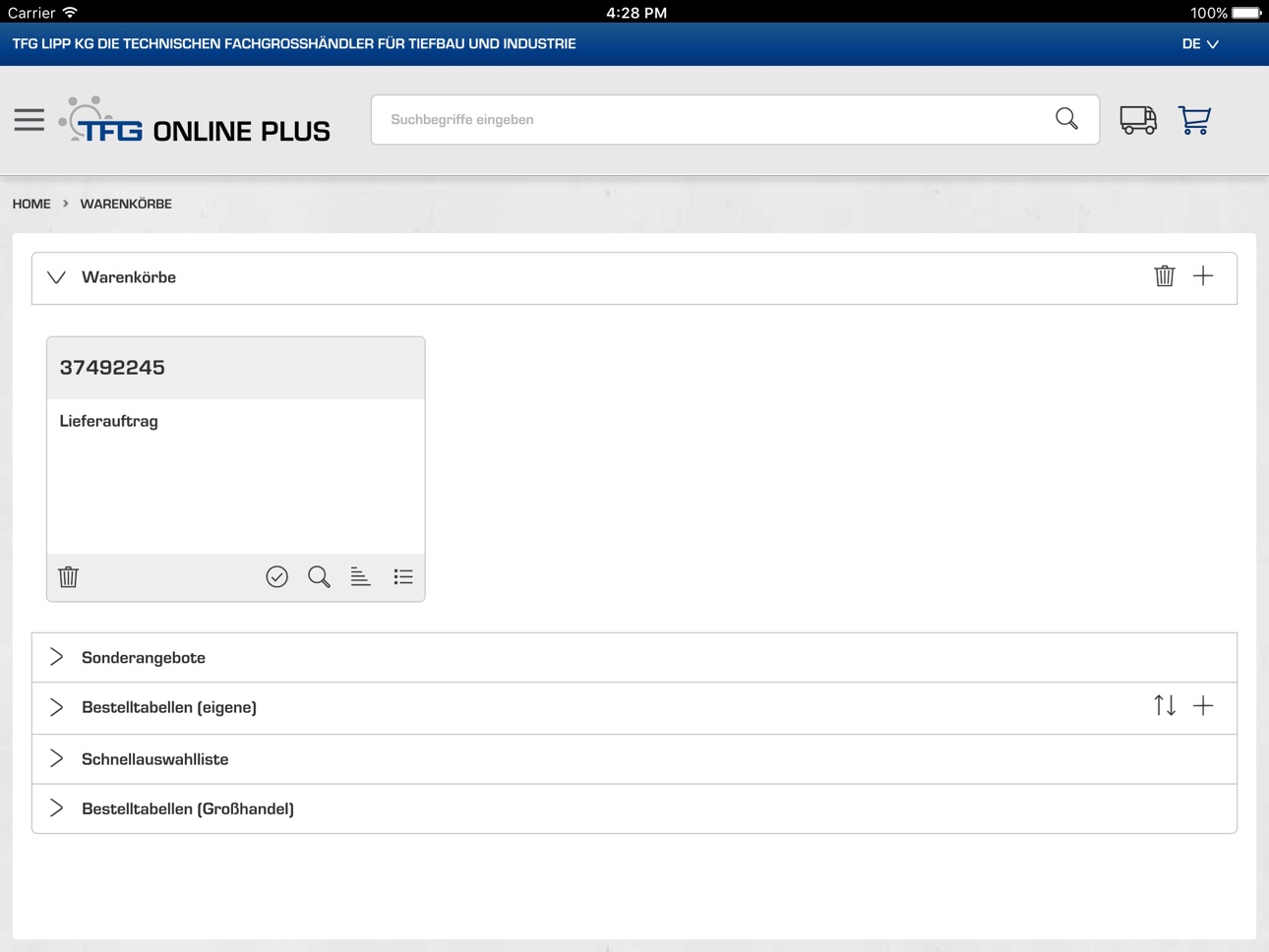 iPad screenshot