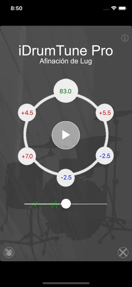 iDrumTune Afinador de Batería
