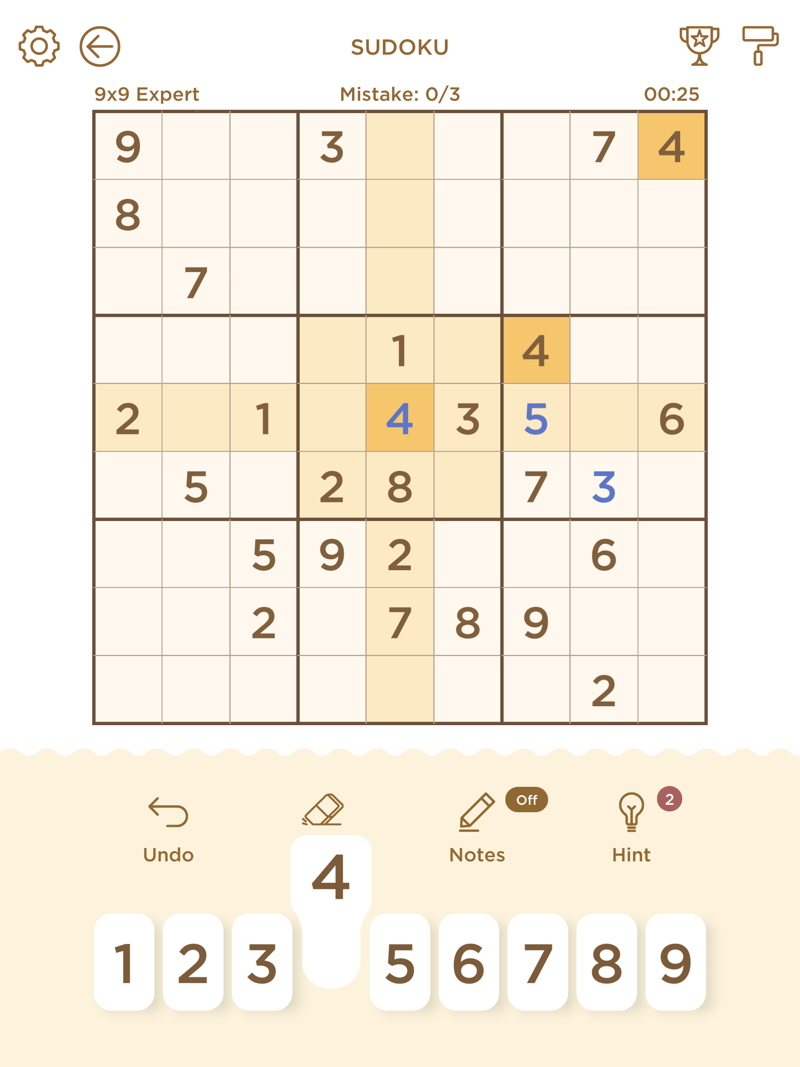 Sudoku: Sudoku Puzzle official gameplay screenshot 3