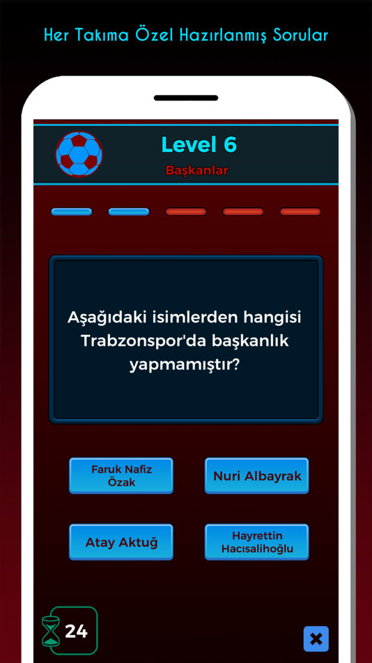 #5. Super League - Football Quiz (iOS) От: Sumeyye Gumus Uzun