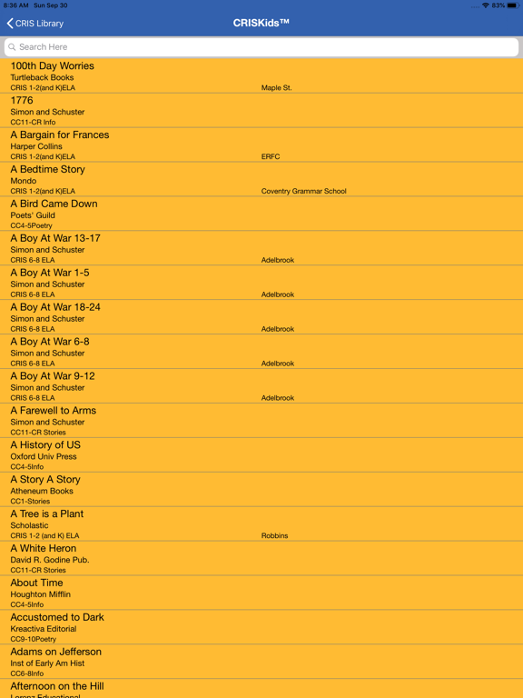 Screenshot #6 pour CRIS Radio