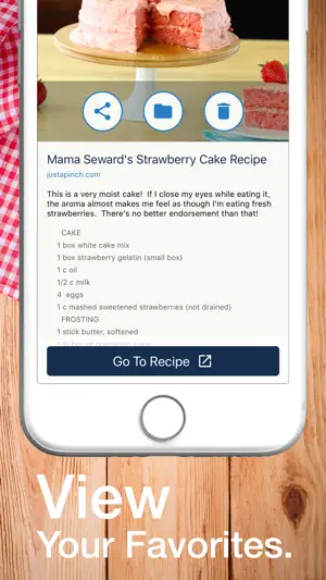 Pinch It! Recipe Box screenshot 3