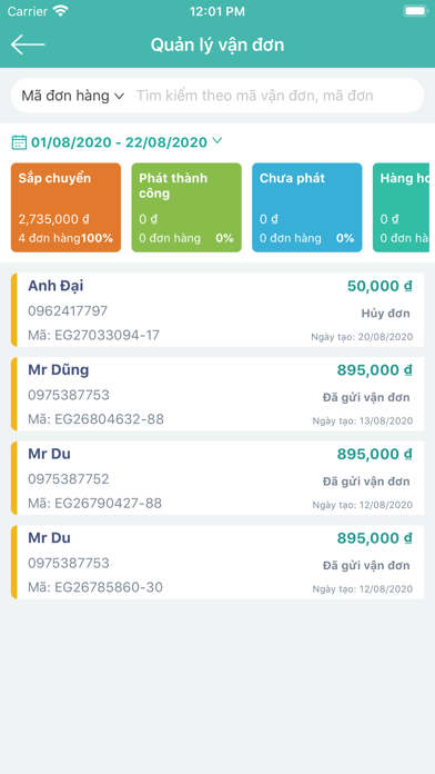 Abitstore - Quản lý bán hàng Screenshot
