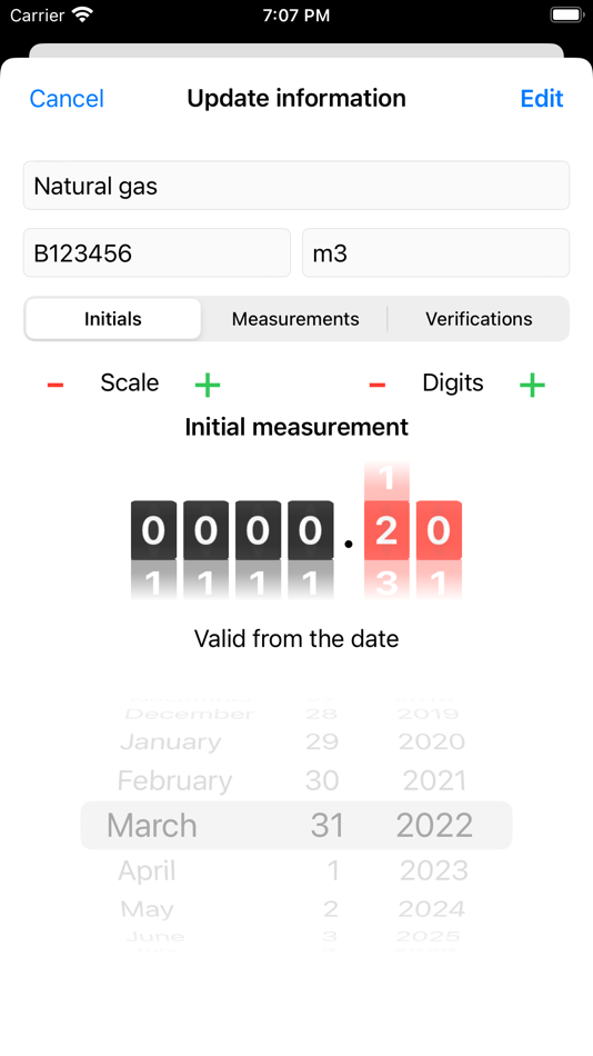 #4. Utility Meter Log (iOS) 由: Mykhailo Bondar
