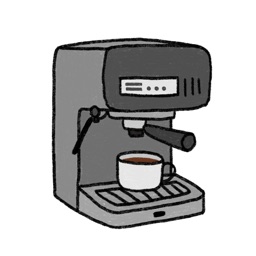 Coffee Shop Sticker