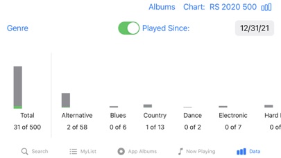 Album Appreciation Screenshot