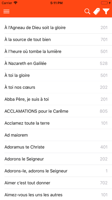 Screenshot #2 pour Louange et Liturgie