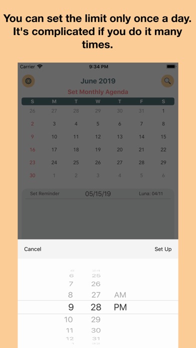 My Daily Memo iPhone screenshot 6 - Productivity app