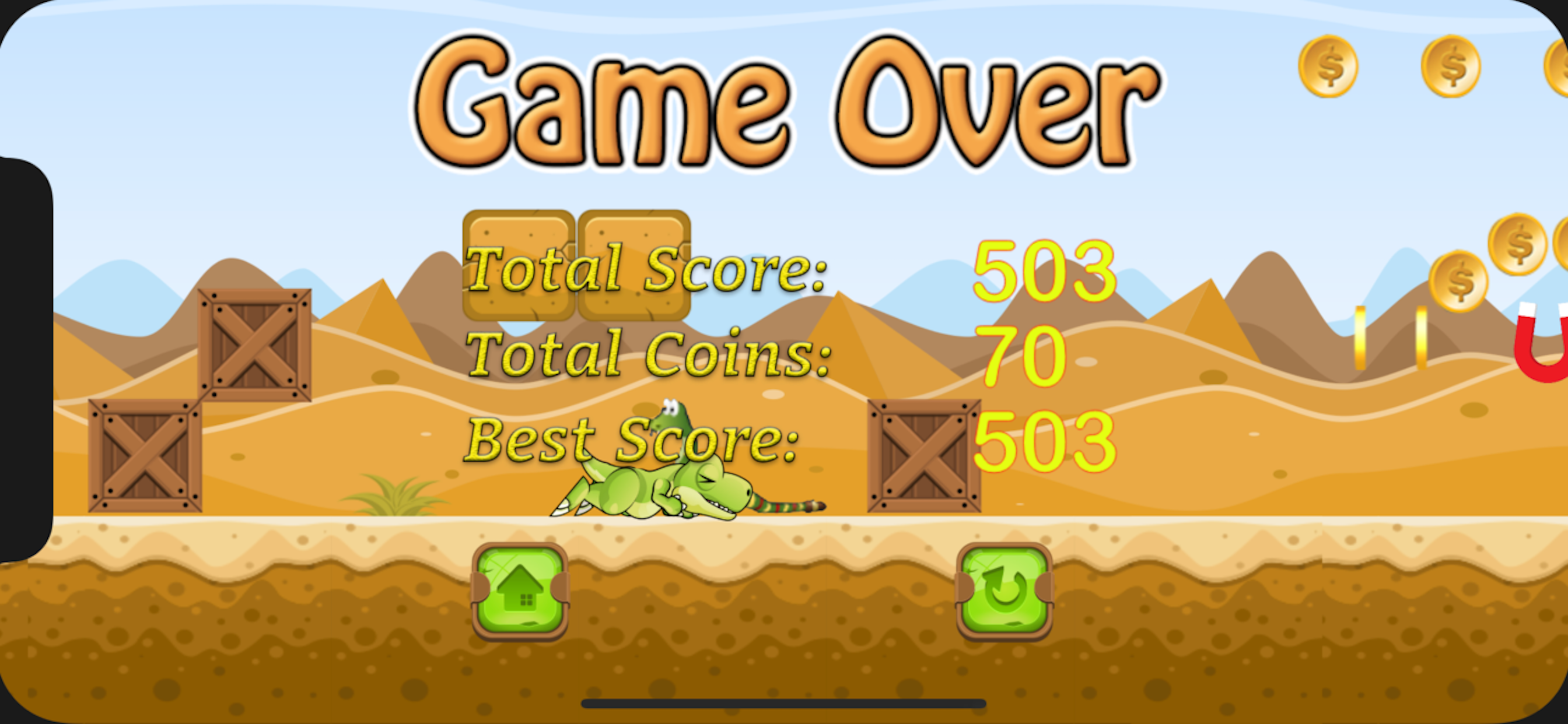 Desert Land Dragon Runner Dash