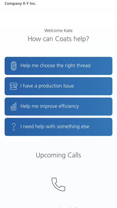 Coats TechConnect Screenshot
