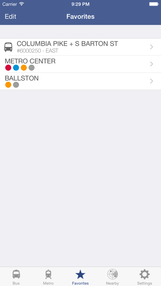 #5. DC Metro and Bus (iOS) 来自: Dixon Mobility, LLC
