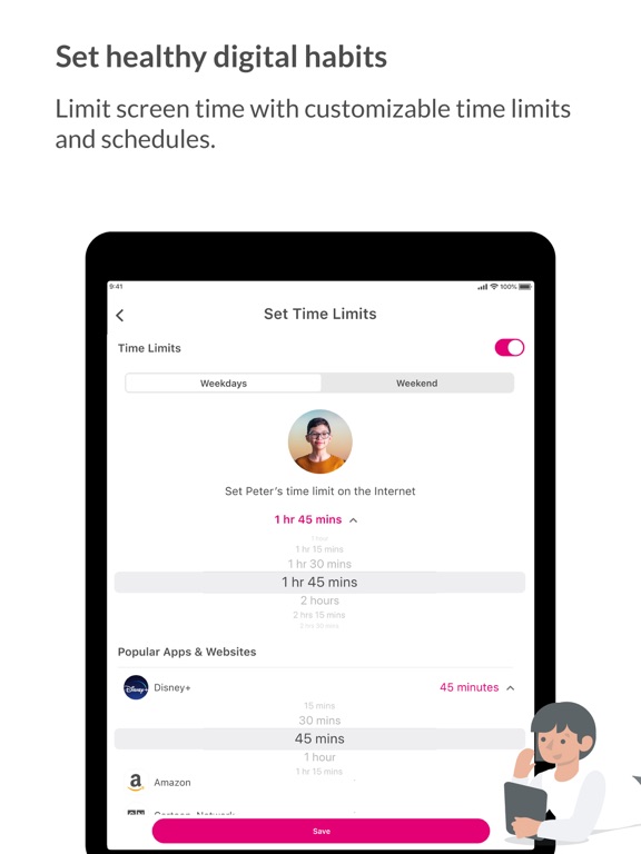 T-Mobile FamilyMode iPad screenshot 6 - Lifestyle app