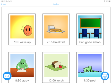 Voice4u AAC screenshot 9