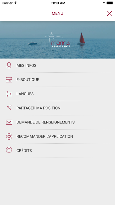 Screenshot #2 pour Marine Assistance