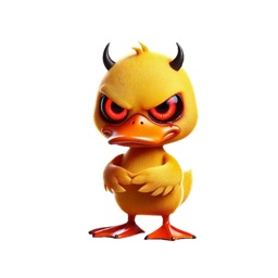 Evil Duckling Stickers