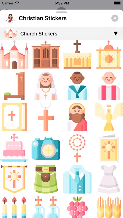 Christian Stickers App screenshot-3