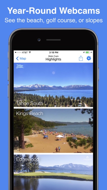 Tahoe Snow Map & Webcams screenshot-4