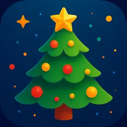 Christmas bubble app icon
