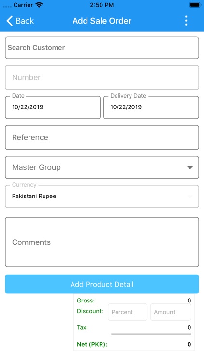 Splendid Order Booker