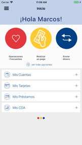 Banco Familiar screenshot