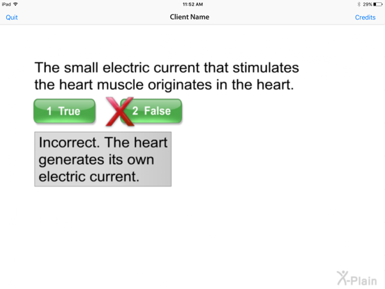 X-Plain iPad screenshot 4 - Medical app