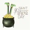 Glittering St. Patrick's Day delete, cancel