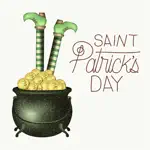 Glittering St. Patrick's Day App Contact