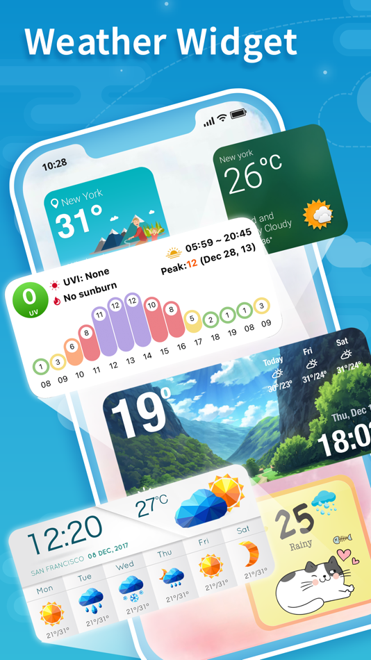 #1. Weather Widget® (iOS) 由: Tien Long Nguyen