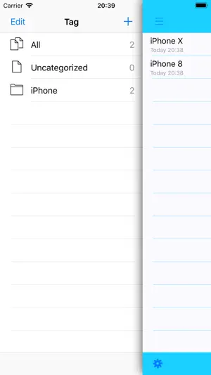 BLNOTE screenshot 1