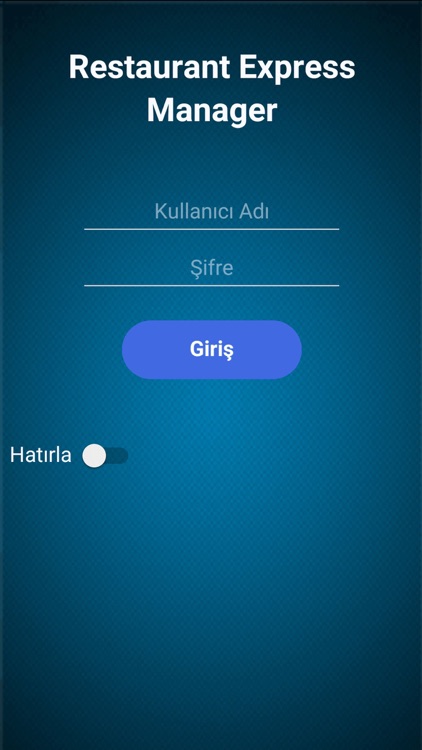 Restaurant Express Manager