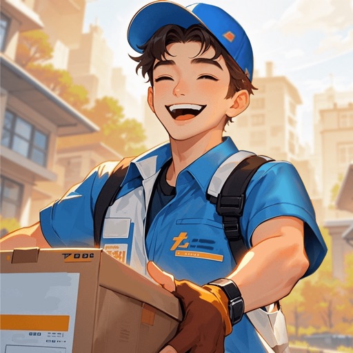 逆袭快递员 App Icon - 久春 李