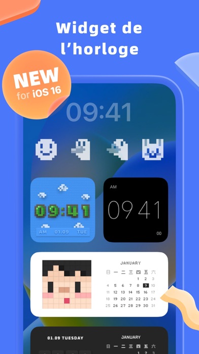 Screenshot #2 pour Horloge MD Clock