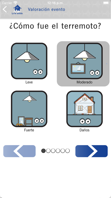 IGN Terremotos Screenshot