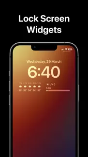 blank widget transparent space iphone screenshot 3