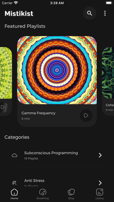Mistikist: Focus, Calm, Sleep Screenshot
