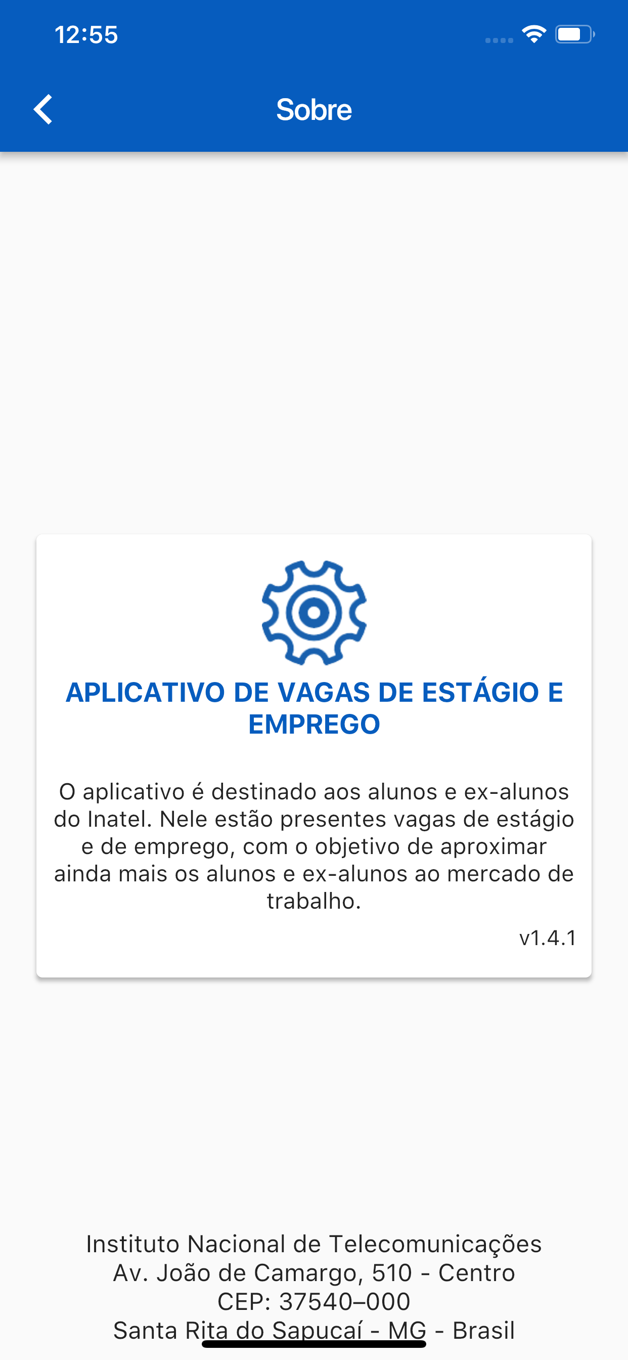 Inatel Vagas