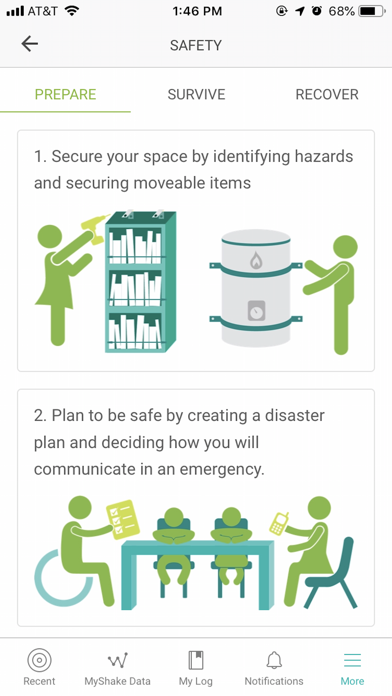 MyShake Earthquake Alerts Screenshot