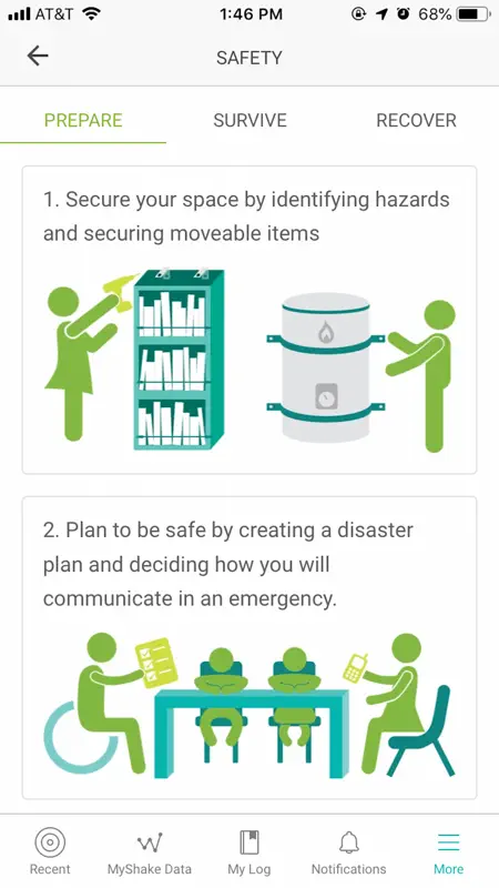 MyShake Earthquake Alerts screenshot 6 of 10