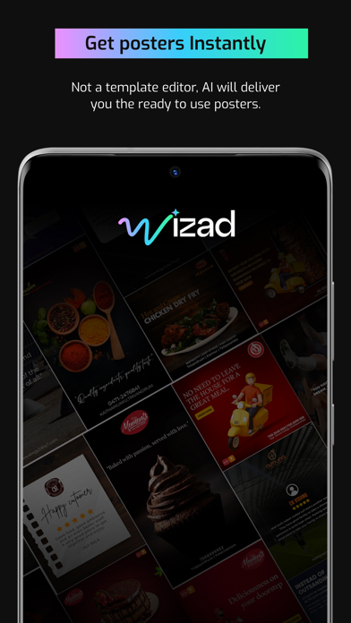 Wizad: AI Posters and Videos Screenshot