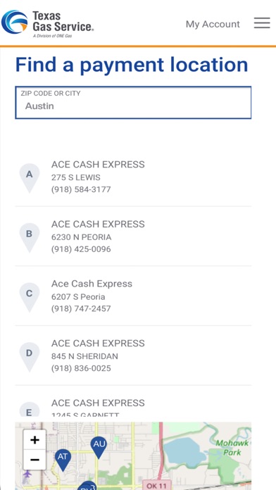 Texas Gas Service Screenshot
