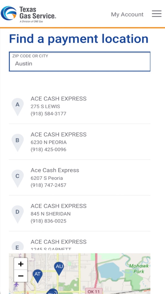 #4. Texas Gas Service (iOS) 由: ONE Gas, Inc.