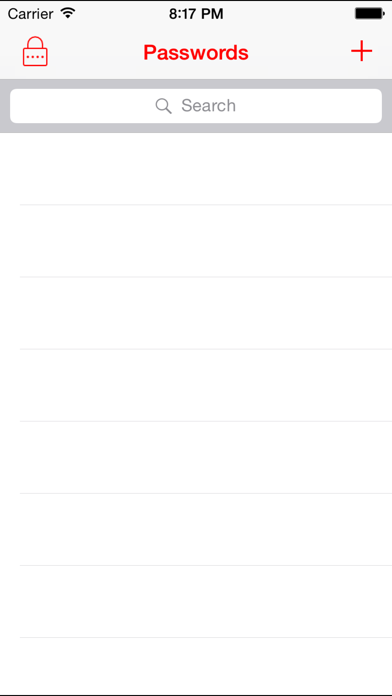 Finger Vault Password Manager screenshot 2