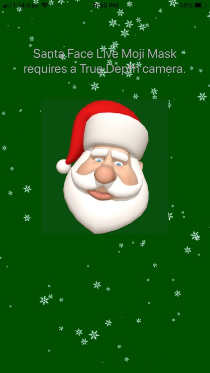 Santa Claus Emoji Face Camera