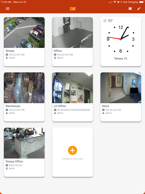 DW Mobile Plus iPad screenshot
