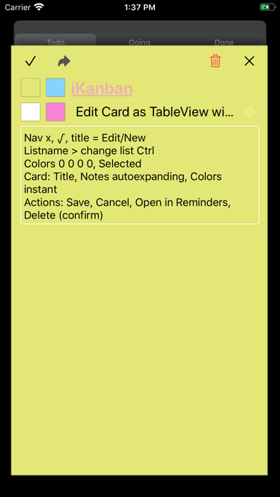 iKanban Screenshot