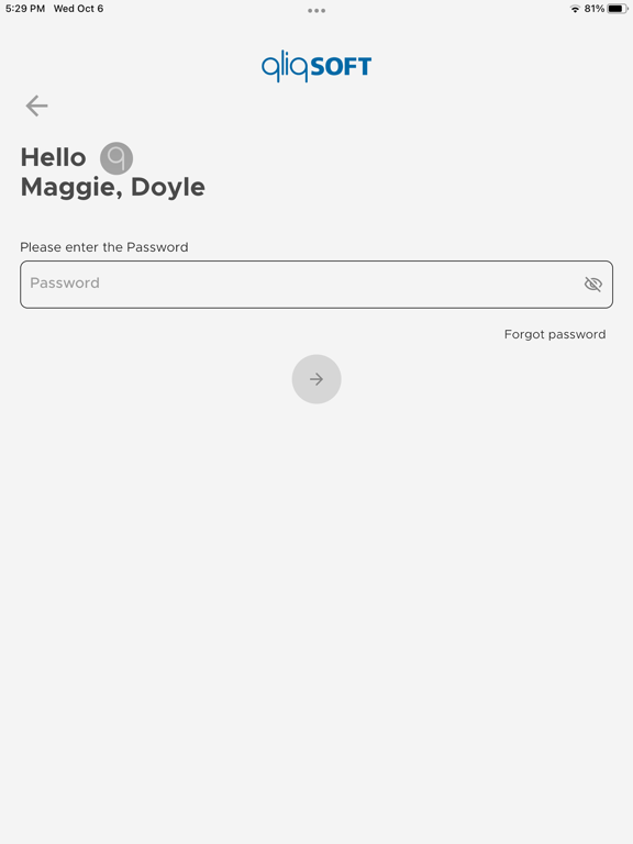 QliqCHAT Secure Texting iPad screenshot 1 - Medical app