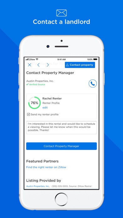 Zillow Rentals Screenshot