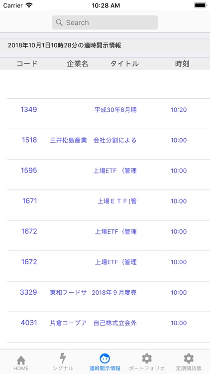 株底アラート screenshot-3