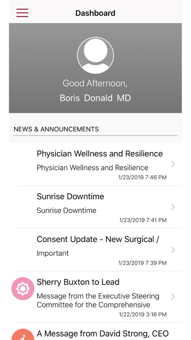 Orlando Health Mobile Screenshot